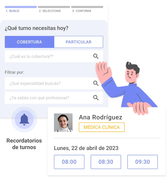 Turnos online para simplificar el proceso de los pacientes